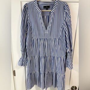Tuckernuck POMANDER PLACE
Blue and White Stripe Cotton Poplin Kenzo Dress